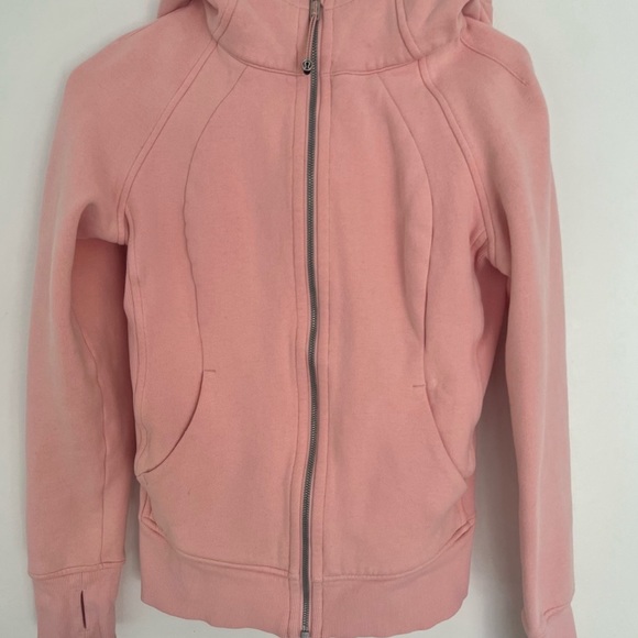 Lululemon Scuba Hoodie Full-Zip Pink [Sz. 4] - Picture 2 of 7